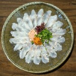 ん。 - オコゼ刺身