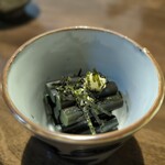 ん。 - ワラビのお浸し