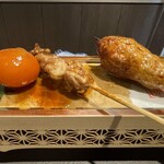 焼鳥 燃暖 - ちょうちんとつくね串
