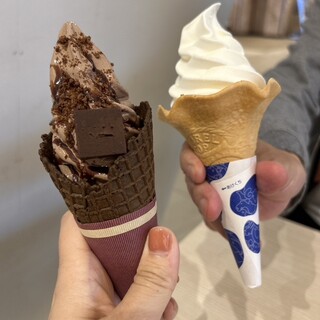 キティ 根付け マザー牧場 2005年ver. 千葉県 ソフトクリーム