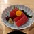 宵の灯 - 料理写真:マグロ赤身造り：290円