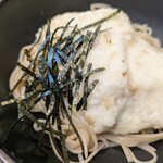 ゆで太郎 - 最後はとろろ