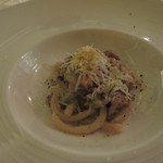 リストランテ　アニモフェリーチェ - 自家製サルシッチャのピチ