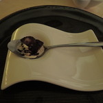 リストランテ　アニモフェリーチェ - フランス産のフォアグラとシチリア産の塩を使ったヴァニアラのジェラート