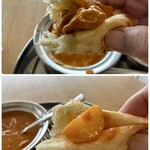 インド料理レストラン　ムナ - チキンとじゃが芋をナンと一緒に・