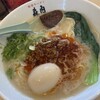 豚骨ラーメン 森内 - 赤辛みそラーメン (バリカタ) + 味玉子