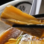 鏡花 - 極醤油らーめんワンタン入り（メンマ）