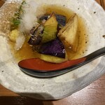 やまと庵 - 大和丸茄子揚げ出し