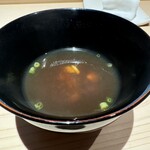 菊鮨 - なめこ味噌汁