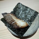 菊鮨 - マナガツオ海苔巻き