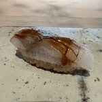 菊鮨 - アオリイカのゲソ