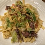 文流 - ホタルイカと春きゃべつのタリアテッレ