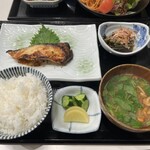 ふじや - ギンダラ味噌漬定食　1100円