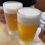 鮮肴屋べにちょう - 生ビール