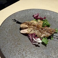 ローザロッチェITALiAN 心斎橋 - 豚肩ロースのタリアータ モデナ産バルサミコソース