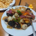 東瀛 - イカと野菜の炒め物