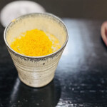 島津 - シラスとカラスミの茶碗蒸し