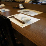 味楽 ゆめり - カウンター席