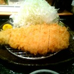 とんかつ いわい - ロースかつアップ