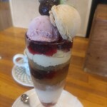 クリクリ - ¥1250チェリーと紅茶の和パフェ〜2025.6.16