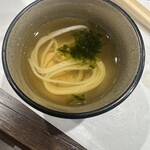 神楽坂 すし OMAKASE - 〆のうどん