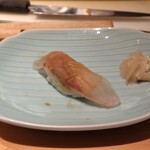 鮨 波やし - 平目昆布締め