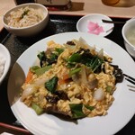 福満楼 - きくらげと玉子炒め？　950円