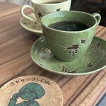 Cafe&Bar Weal'S - フレンチブレンド（奥はマイルドブレンド）