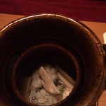 天現寺小野 - ハモと松茸の土瓶蒸し