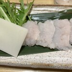 食楽処かわ西 - ハモ　しゃぶしゃぶ