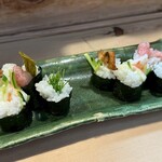 鮨 笹元 - 久しぶりの芽ねぎに感動