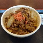 すき家 - 牛丼並盛り480円