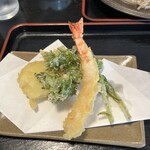 ままの屋 - 天ぷらは3品
