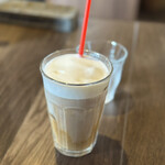 カレーのふらのや - カフェラテ