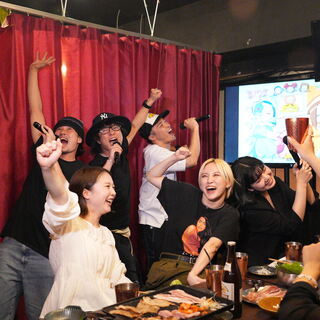 カラオケ無料！団体専用ルームで宴会！