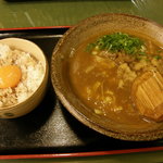 得正 - チーズカレーうどん定食　