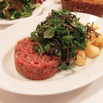 ラミティエ - 短角牛のタルタルステーキ(+315円)