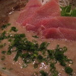 裏恵比寿　自然生村 - 本まぐろ中トロ自然生山かけ