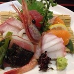 喜Raku - 201409  喜Raku ★お刺身定食（800円）★お刺身