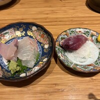 祇園 晩餐 京色 - お造りも食べて