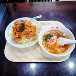 味楽 - 野菜も摂れました。(笑)