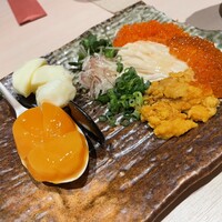 豚料理 酔狂割烹 伊達 - ④痛風玉子、接写