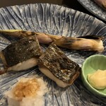 料理屋K - 笹竹焼きとサワラ塩焼き