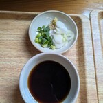 釜揚げ屋 - つけ出汁はこだわり醤油を味わえます✨️