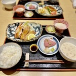 襷 - 鶏のもろみ焼き定食