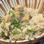 野菜居酒屋 いたぎ家 - タップのアサリ