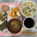 しらとり - 料理写真:ホットコーヒーと3品モーニング。