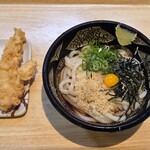 ふるいち - とり天＋ぶっかけうどん
