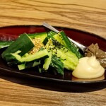 創作和食 一の貴 - 蟹味噌胡瓜　580円