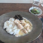 コンテ - 白いチキンカレー